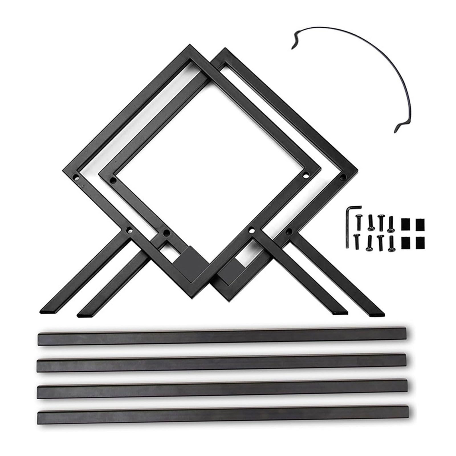 carotoe Modern Desktop Record Display Holder Home Storage Rack Fashion Accessory Metal Base Storage Stand for Album Household Record Shelf