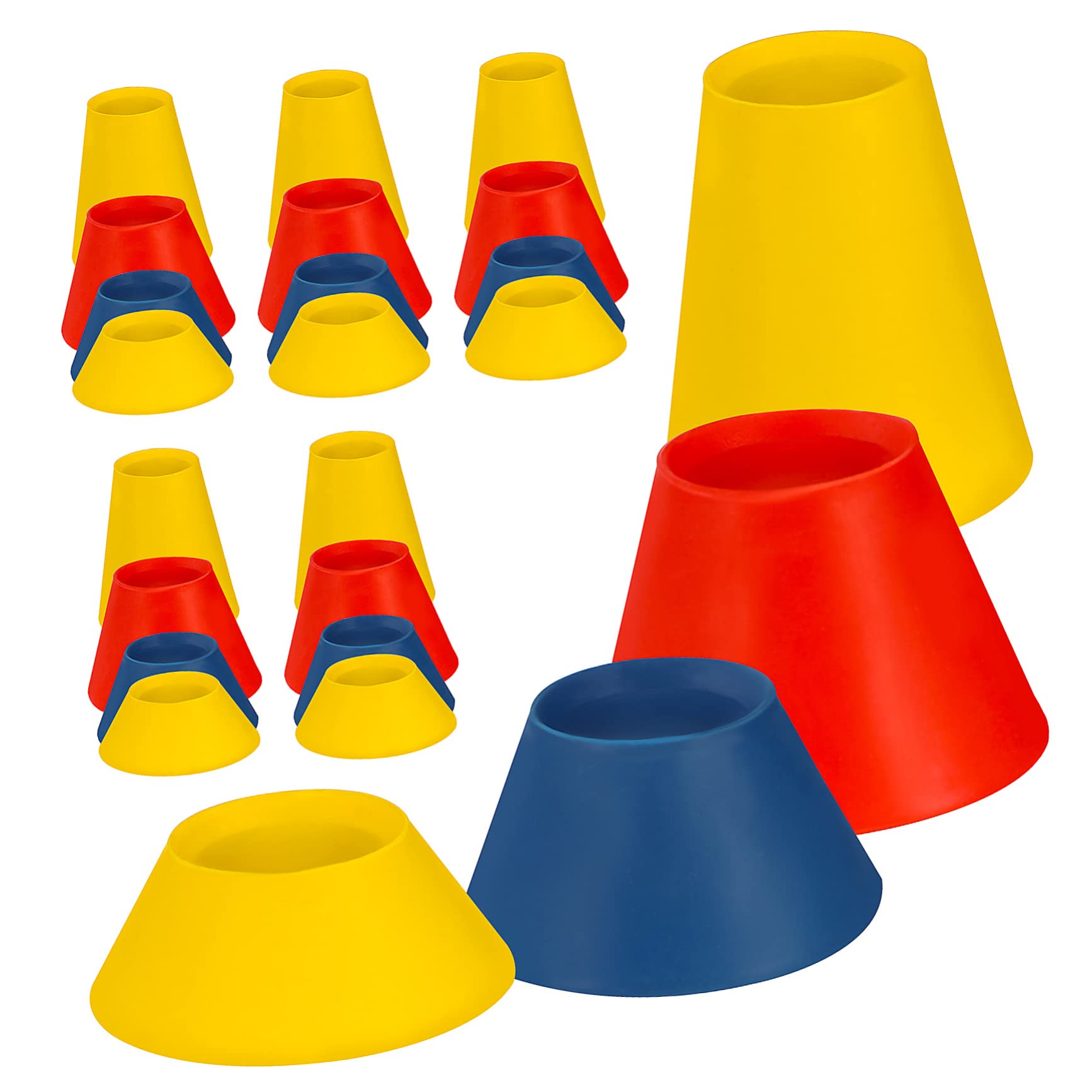 YARNOW Soporte De Golf Capacitación Largo Castillo De Tees De Golf Titulares Camisetas De Campo De Golf Flexible Práctica De Colores Tamaño Caucho