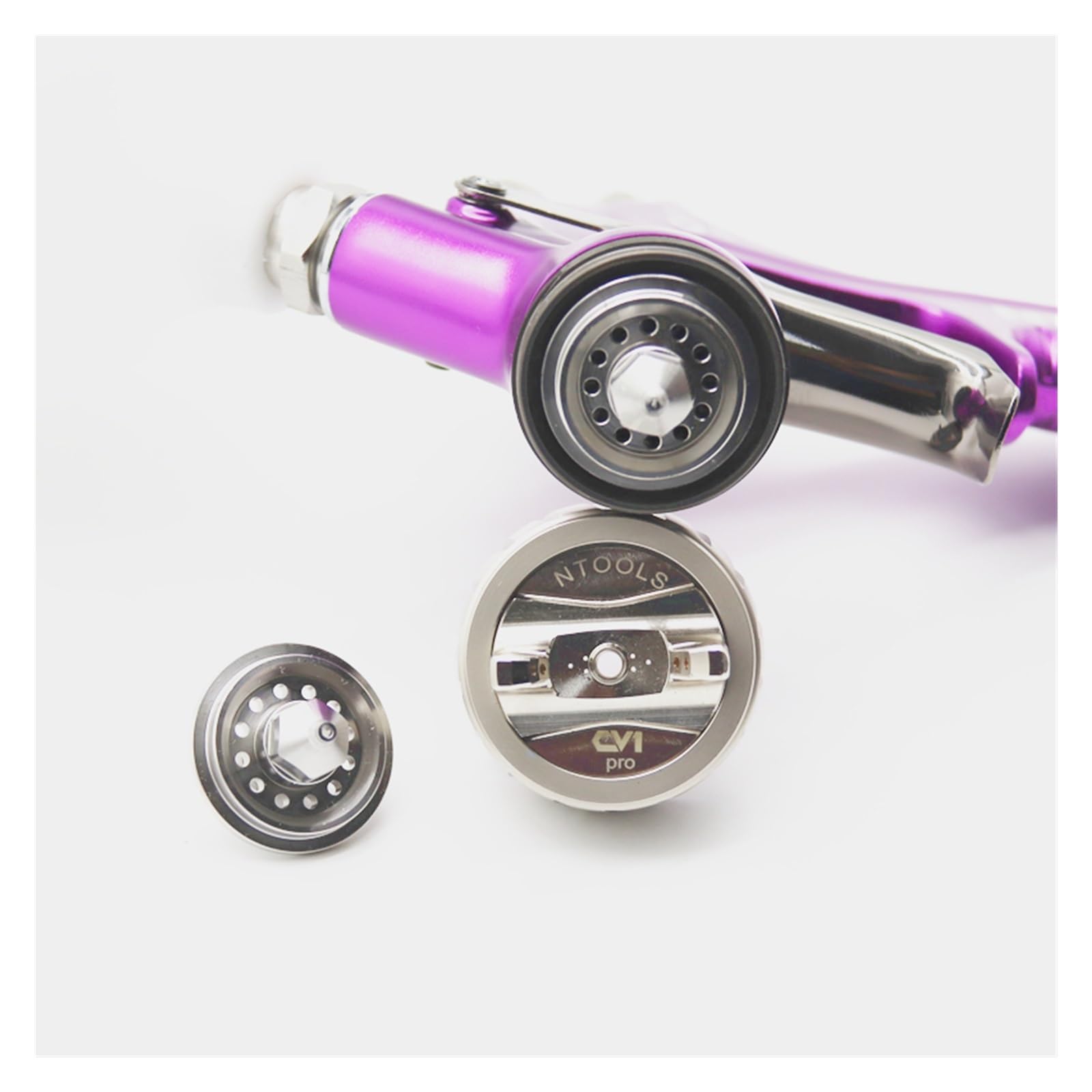 Pistola per verniciare, Pistola a spruzzo for vernice Pistola a spruzzo ad aria con ugello da 1,3 mm con ugello da 1,5 mm Spruzzatore for vernice/Pistola a spruzzo ad aria/Utensili pneumatici/Due dime