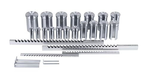 Miniatura 3 de accusize22PSset N 1010A conbination HSS Keyway broach Juegos en Fitted Box, # 51000012