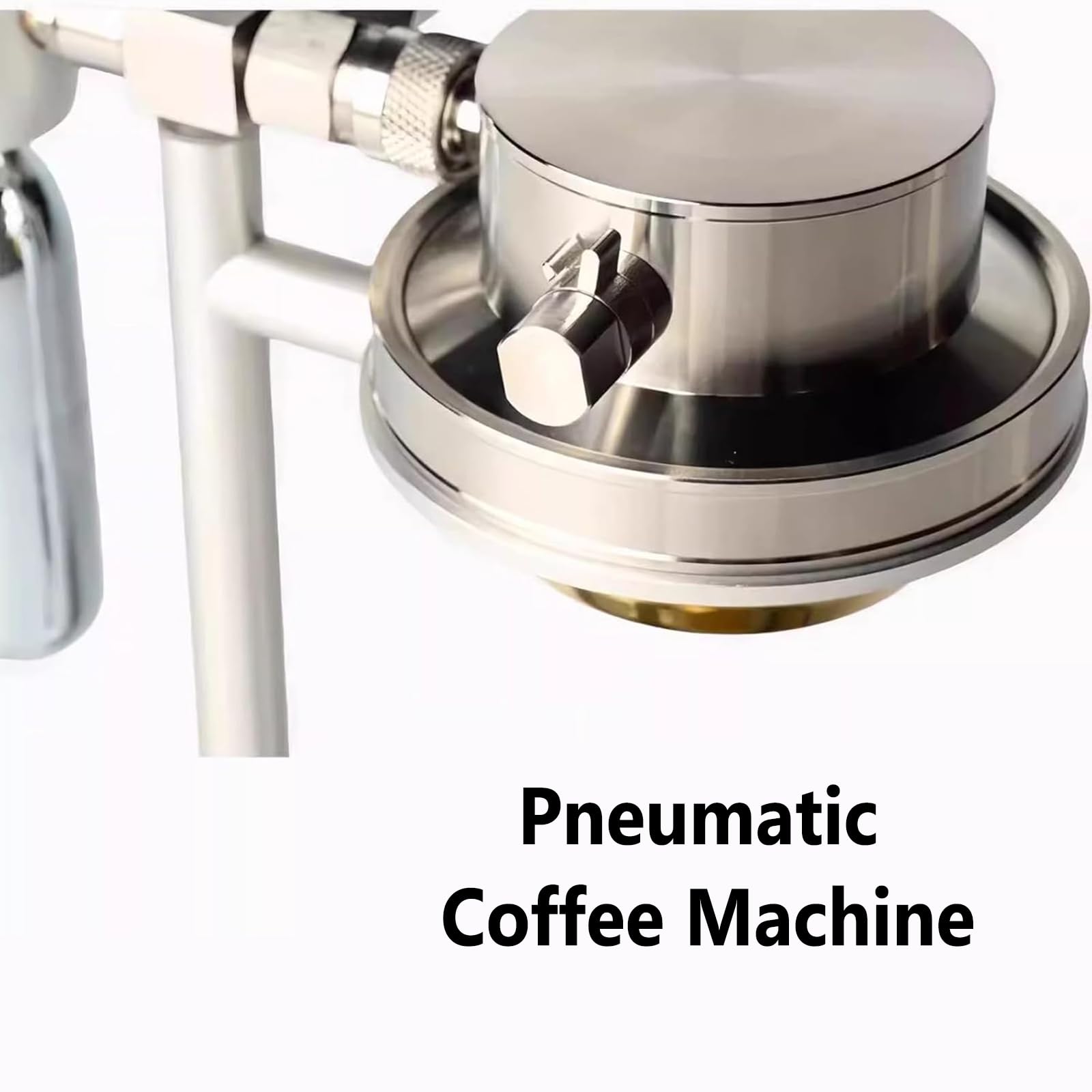Ekspres do kawy espresso – 58 mm ekspres do kawy ze stali nierdzewnej z 9 barami szybkiego ekstrakcji, manometrem i zaworem nadmiarowym do domu, na kemping, w podróży