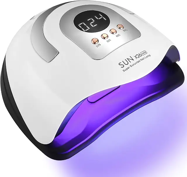 JOFLVA 380W Lampe LED UV Professionnelle pour Ongles - Séchage Rapide Gel et Vernis