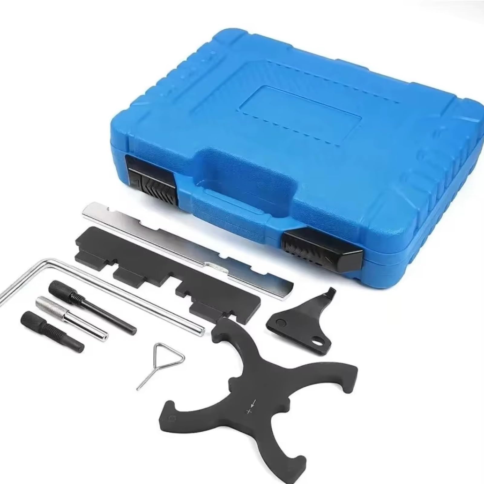 Correa Dentada Herramienta Compatible con Ford para Fusion para Escape para Focus para Fiesta 1.25 1.4 1.6 1.7 1.8 2.0 2.3 2.5L Kit Herramientas Bloqueo Sincronización del Árbol De Levas