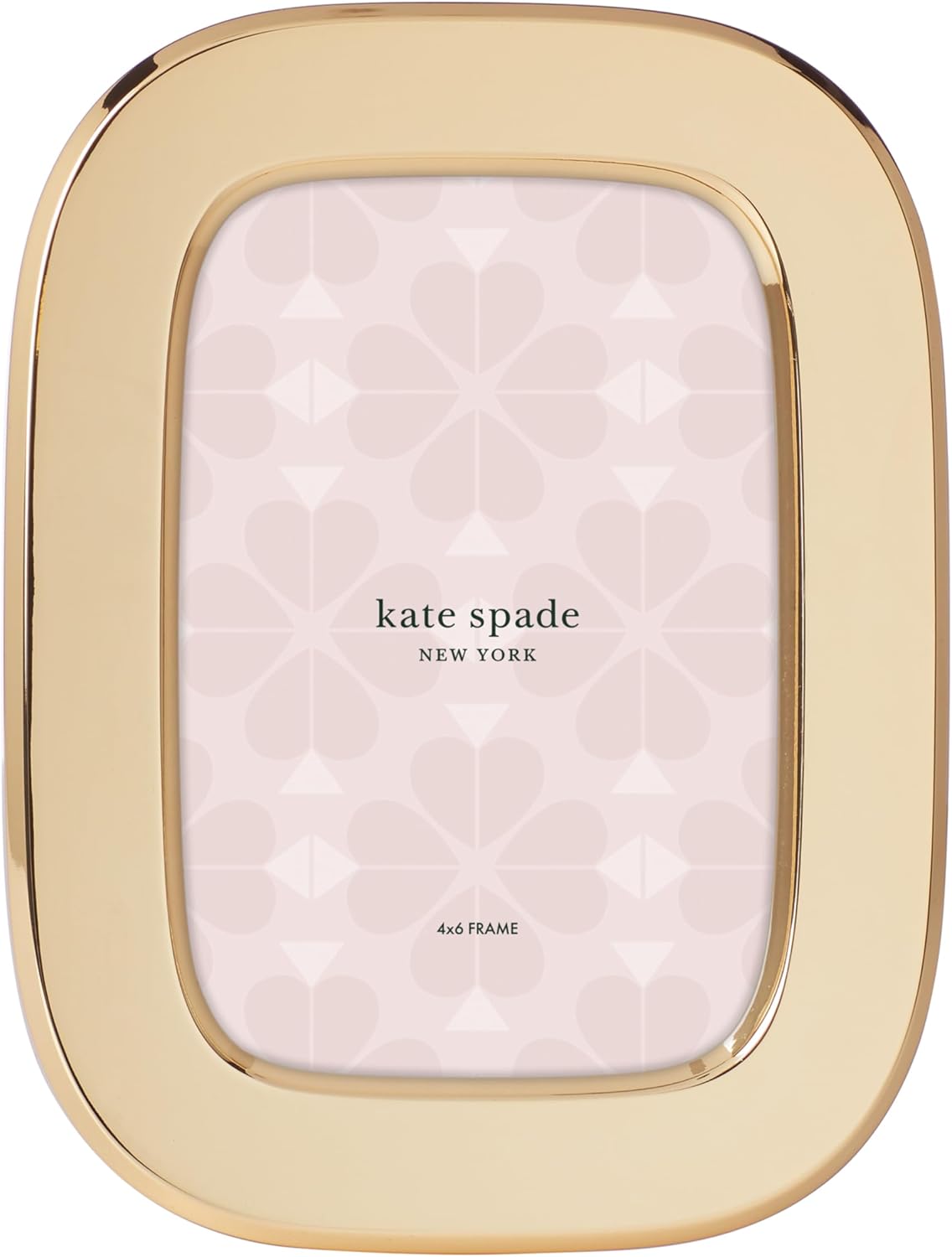 kate spade new york South Street Picture Frame, Gold, 4" x 6" Oval
