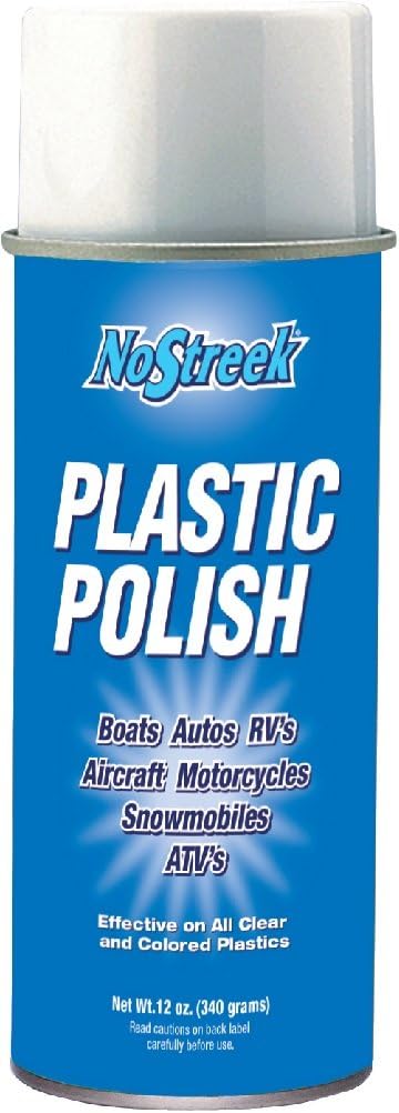 NoStreek PP-12 Plastic Polish, 12 oz