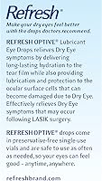 Vista 3 de Refresh Optive Lubricant Eye Drops, 30 contenedores de un solo uso por caja (paquete de 5)