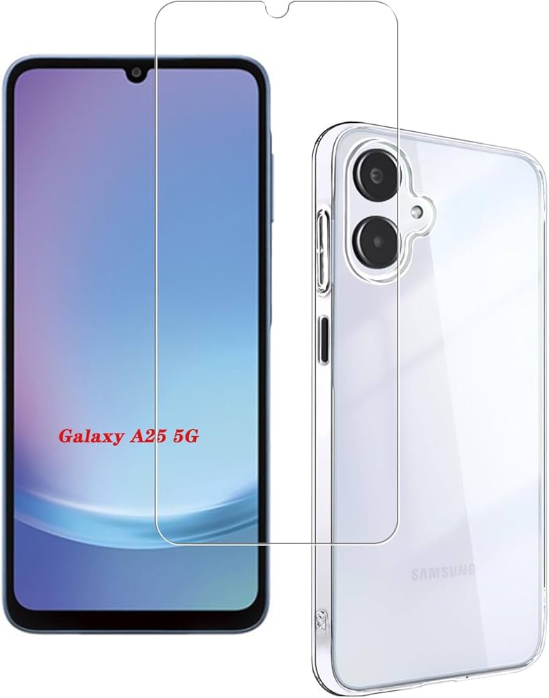 Amazon.co.jp: 【1+1枚セット】対応 Galaxy A25 5G 用の ケース +