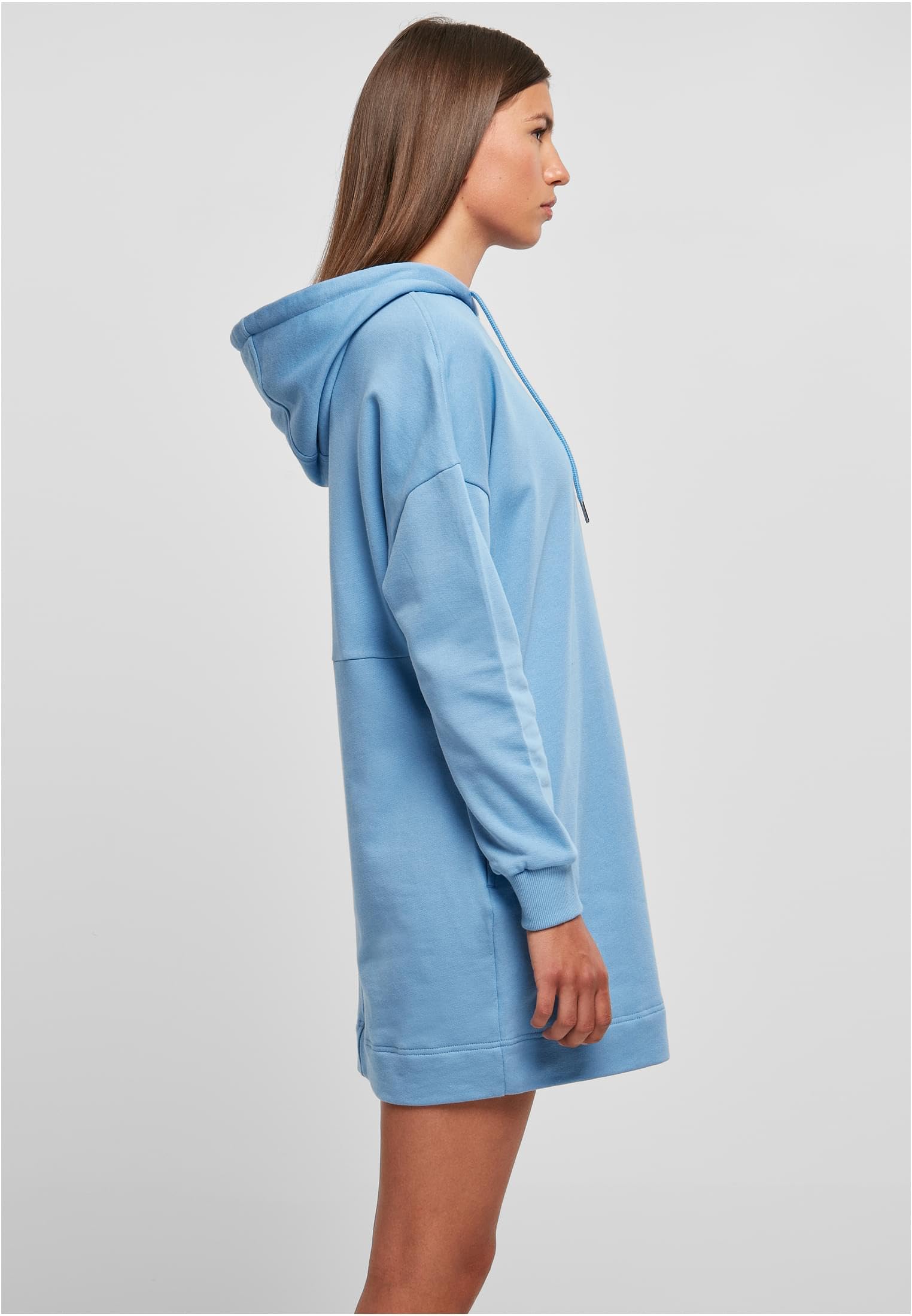 Urban Classics Damen Ladies Organic Oversized Terry Hoody Dress