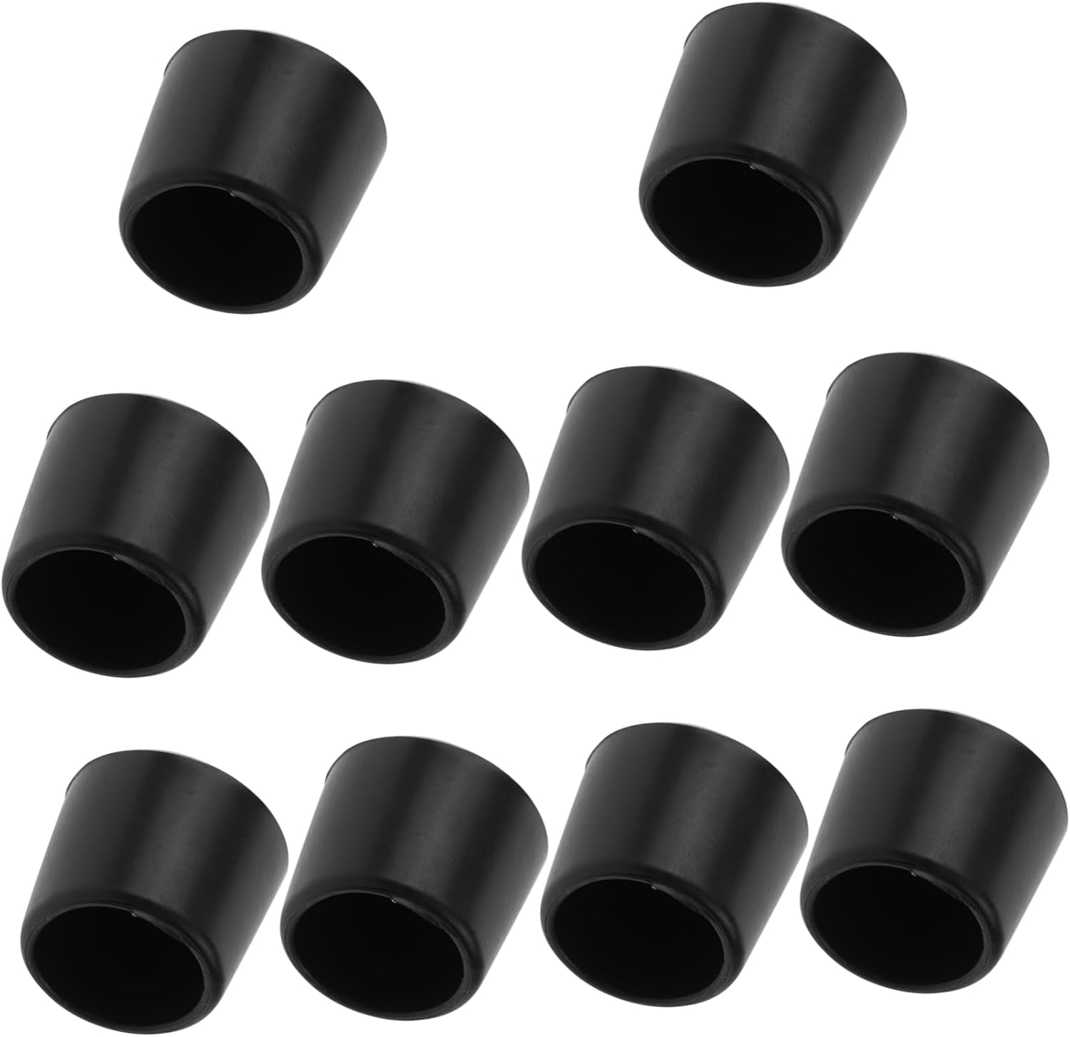 Kisangel 10pcs Foosball Table End Caps for 16mm Rods Replacement Safety Plugs for Foosball Machine Accessories for Table Sports