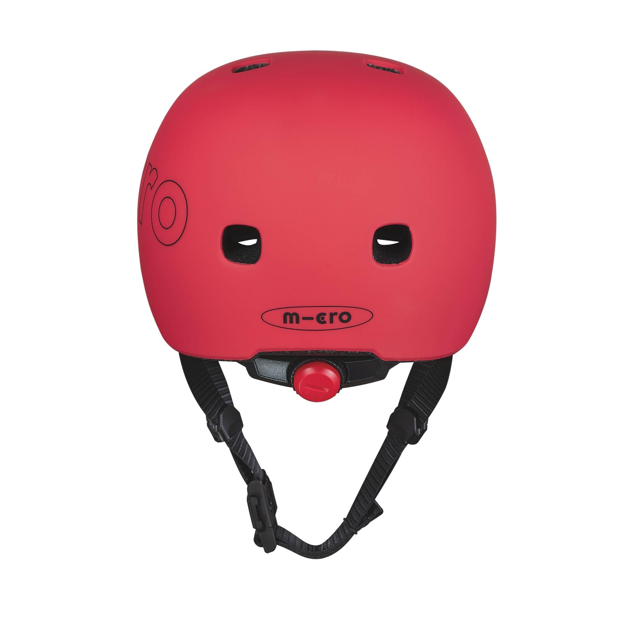 Micro® | Casco Infantil para Patinete o Bicicleta | Luz Trasera de Seguridad 3 Posiciones | Ultraligero 250 Gramos | Cierre Magnético | Niños y Niñas