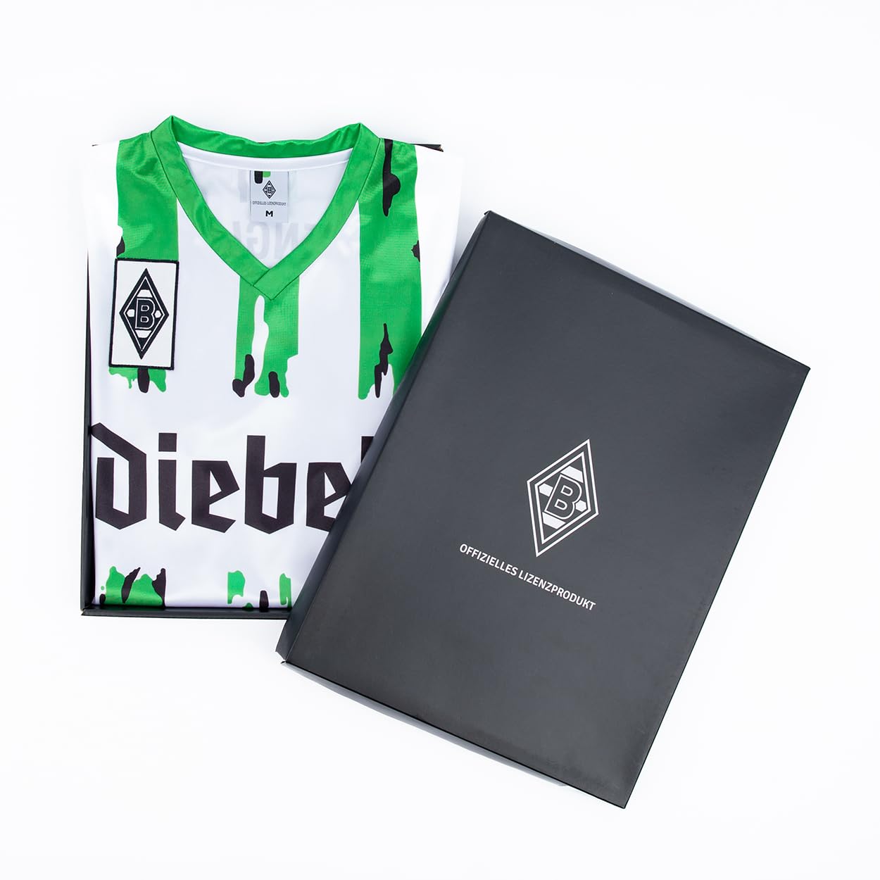 Borussia Mönchengladbach Retro-Trikot 1994/95 Home | Offizieller Fanartikel Fohlenshop | Gladbach Trikot, Sammlerstück, Sammler-Trikot