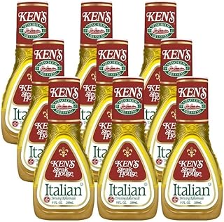 Ken's Steak House Italian Dressing & Marinade (9 Fl Oz, Pack of 9)