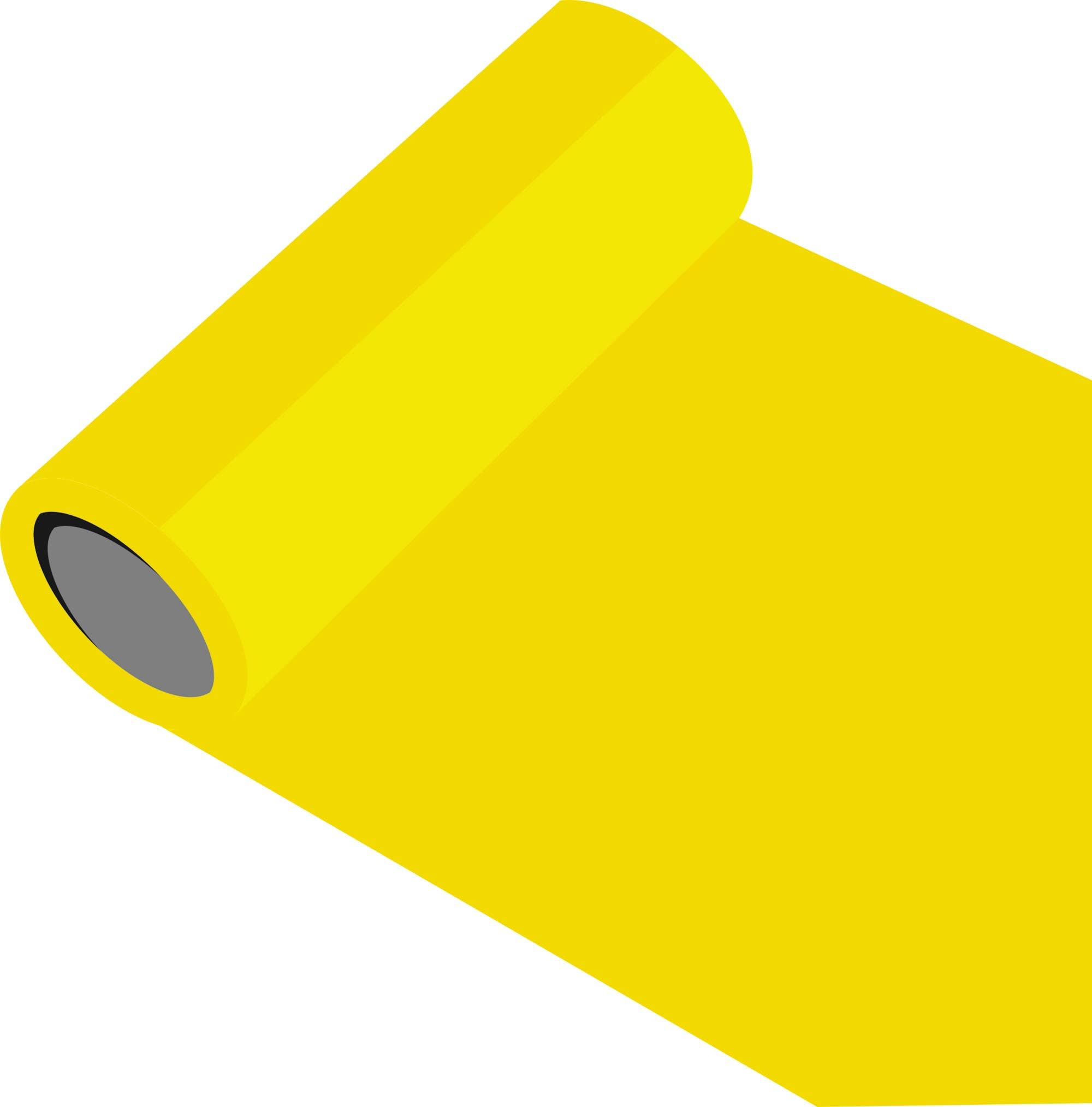 INDIGOS UG 751 - Folio 5 m (Metre) Free Choice 118 Brilliant Colours/4 Sizes 50 cm 22 Yellow shell