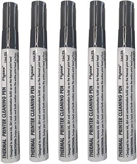 Thermal Printer Cleaning Pen for All Thermal Printers,Printer Printhead Cleaning Pen Cleaning Kit, Label Bar Code Printer Cleaning Pen for Card Printer Thermal Printer,Pack of 5