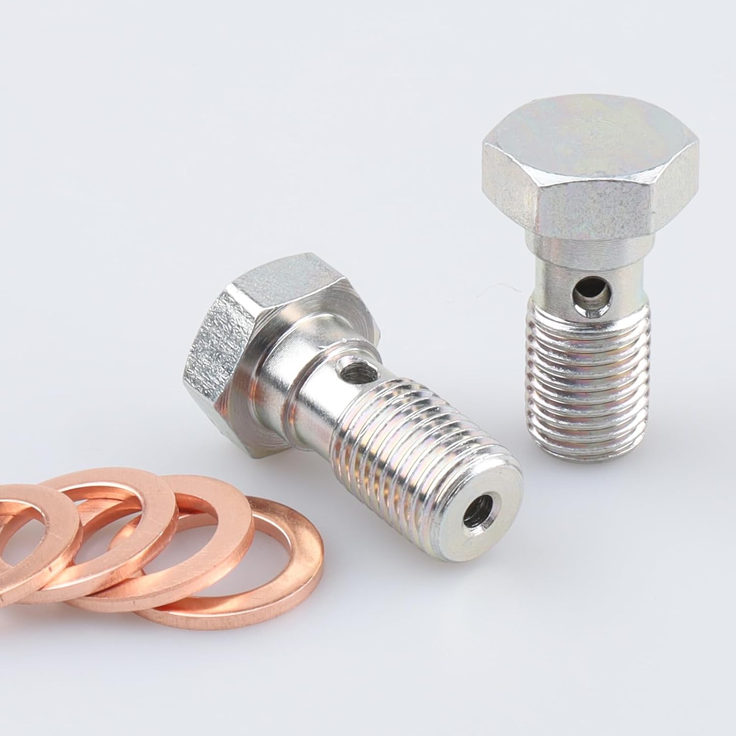 AC PERFORMANCE 7/16 x 20 Banjo Bolt 23.4mm UHL, Grade 8.8 Zinc Steel, Pack of 2
