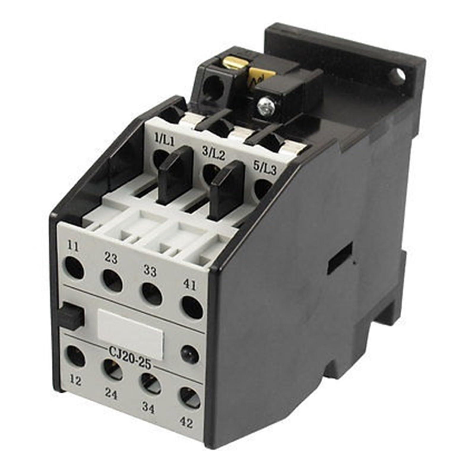 Contacteur tripolaire CJ20-25 32A pour commande de moteur triphasé en 110V alternatif