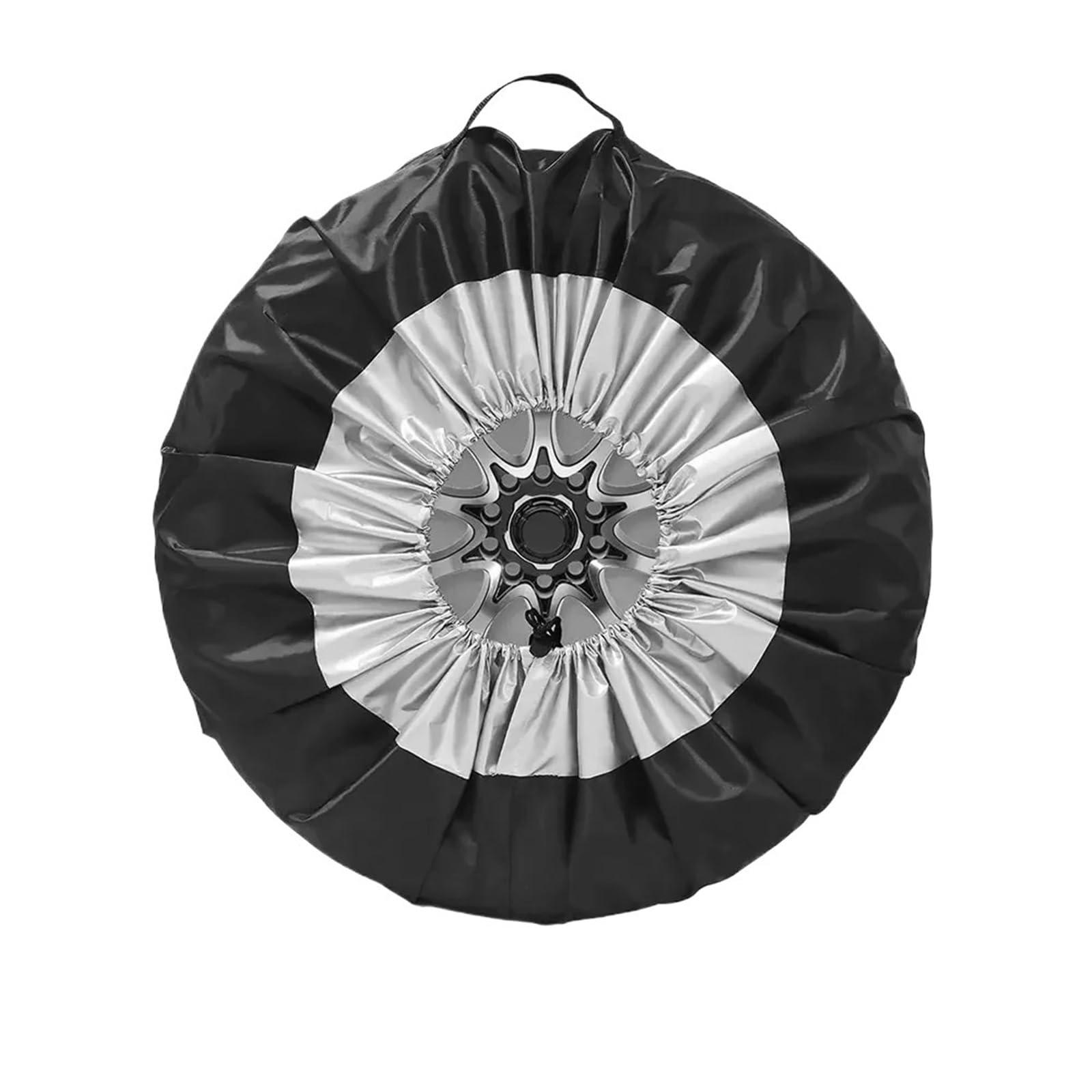 Pokrowiec na koło zapasowe do samochodu, Car pare Tire Cover Bag White 13-20 Inches 1/2/4 Pcs(L 16-20inch)