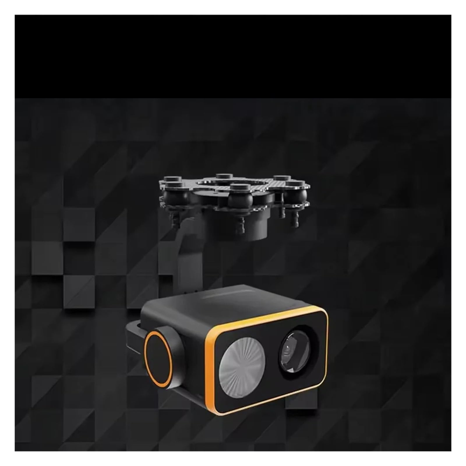 Fotocamera gimbal C20, visione notturna a tre assi, 1080P, zoom ottico 22x