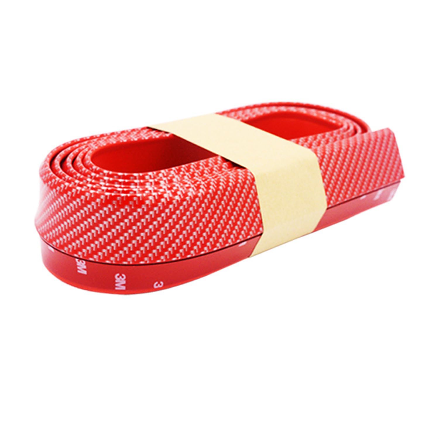 Car Front Bumper Lip Spoiler Splitter for Land Rover Range Rover Vogue 2013-2017,Side Splitter Diffuser Protection Deflector Body Kit Guards,F-red carbon fiber