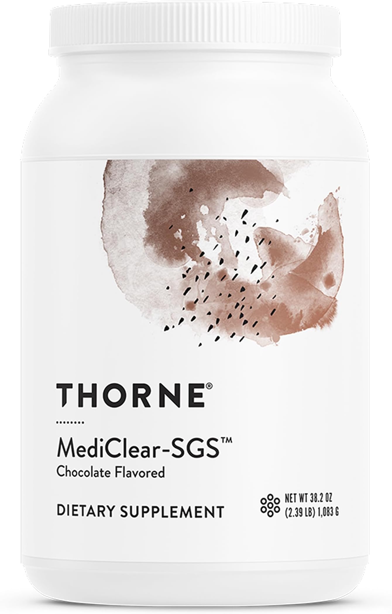 MediClear-SGS - Rice & Pea Protein Powder Supplement with Antioxidants & a Complete Multi-Vitamin & Mineral Profile - Daily Detox Support* - Chocolate - Third-Party Certified - 21 Servings