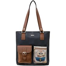 DOGO Vegane Damen Umh ngetaschen -Handgefertigt Schultertaschen und Handtasche Multi Pocket Bag