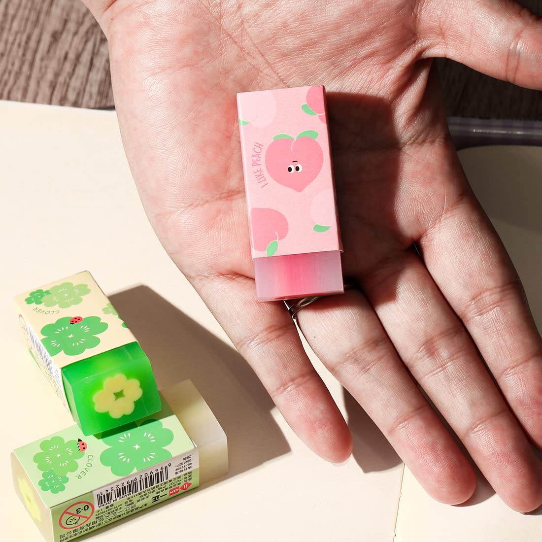 Cute Erasers Cute Fruit Pattern Eraser, Pencil Erasers For Drawing ...