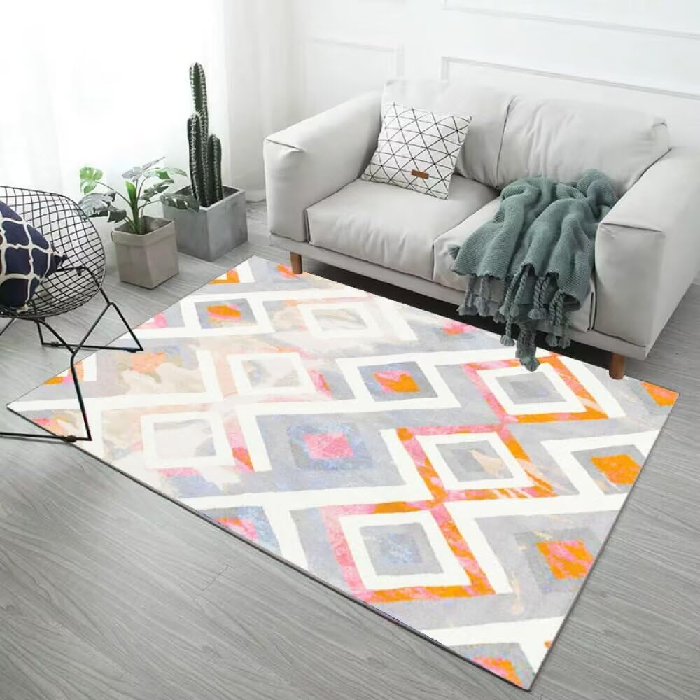 Tapis chambre enfant garçon et adulte gris 180x260 cm | Décoration table et salon