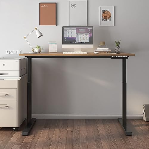 Miniatura 3 de RHSH Escritorio eléctrico elevador de pie estación de trabajo inteligente de oficina escritorio simple y moderno escritorio para computadora