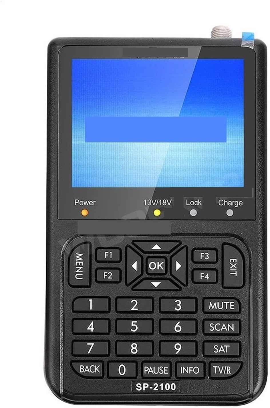 Satellite Finder, Digital Signal Finder SP 2100 3.5 Inch High Definition TFT LCD Screen DVB-S2 Receptor for Satellite Signal Meter for Adjusting Sat Dish