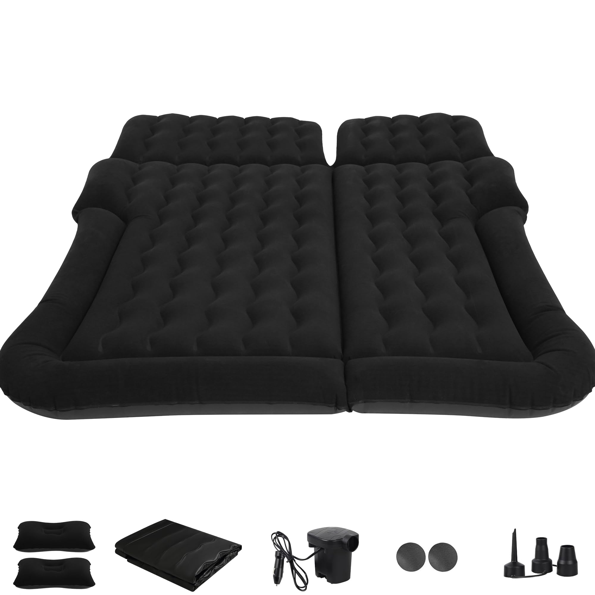 EAQ Matelas Gonflable pour Voiture SUV,Matelas Voiture,Combi pour siège arrière de Voiture Mobile, Matelas Gonflable Plus épais pour Les Voyages, Le Camping, Les activités de Plein air