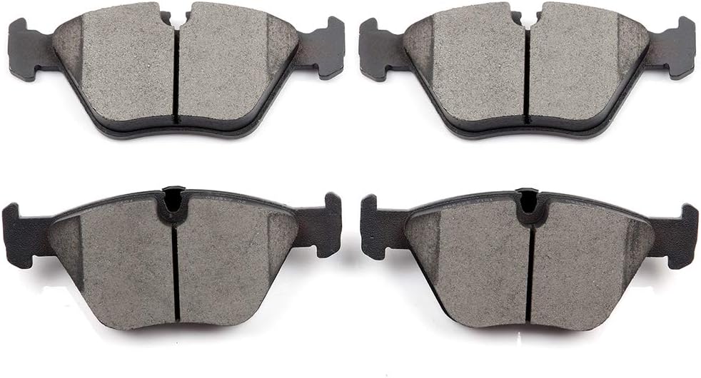 SCITOO Ceramic Discs Brake Pads, 4pcs Front Brake Pads