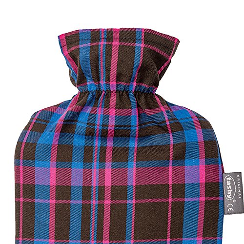 Rosso Fashy bottiglia di acqua calda Flauschbezug