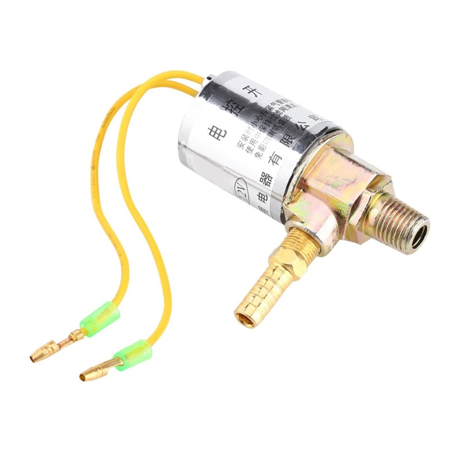 Électrovanne 12V avec raccord 1/4 pouce pour un débit d'air instantané