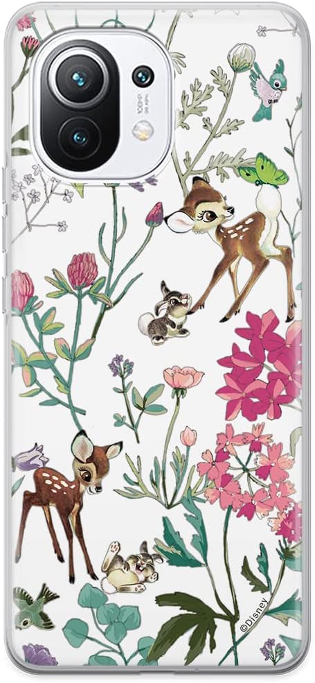 ERT GROUP Mobile Phone Case for Xiaomi 11 Original and Officially Licensed Disney Pattern Bambi 014 Perfectly Adapted to The Shape of The Mobile Phone, Partially Transparent