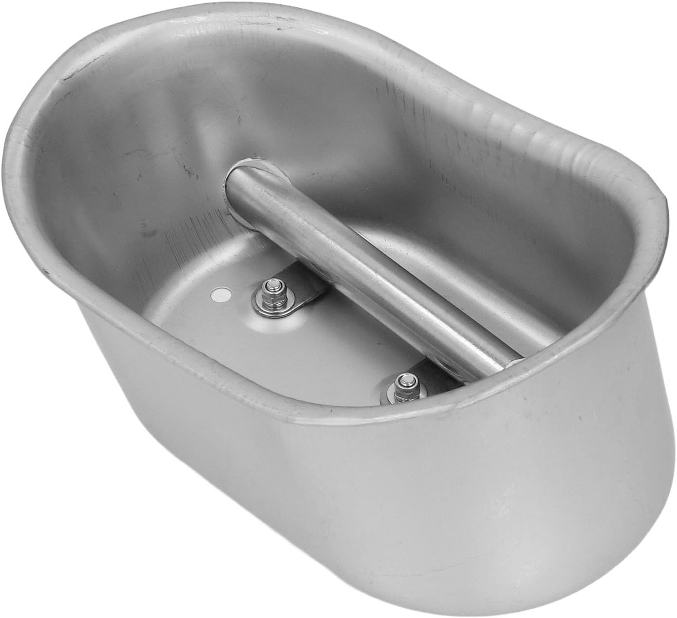 Automatic Water Bowl, Proof Livestock Automatic Water Drinking Trough Versatile Water Saving Stainless Steel Water Valve System for Pig (Medium Elliptical, Size: Approx. 13 X