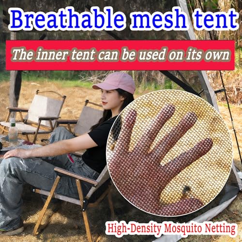 Carpa de Camping para 8-10 Personas con Mosquitero y Protección UV miniatura 6