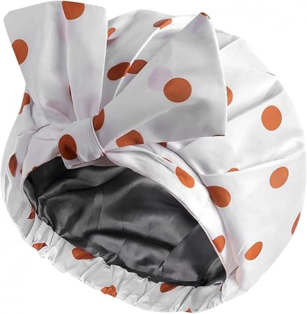 Amazon Co Jp ナイトキャップ シルク ダブルレイヤー シルクナイトキャップ リボン 無地 柄 ロングヘア かわいい シルクキャップ レディース 快眠グッズ 睡眠 就寝用 帽子 女性 シルク製 保湿 ヘアケア プレゼント 実用的 美容師 ホワイト 服 ファッション小物