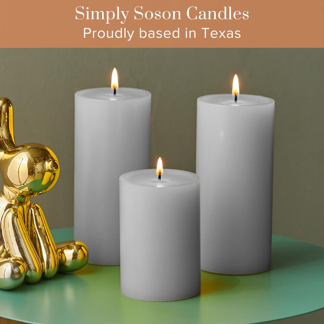 Amazon.co.jp: Simply Soson プレミアム 3x6インチ グレー ピラー