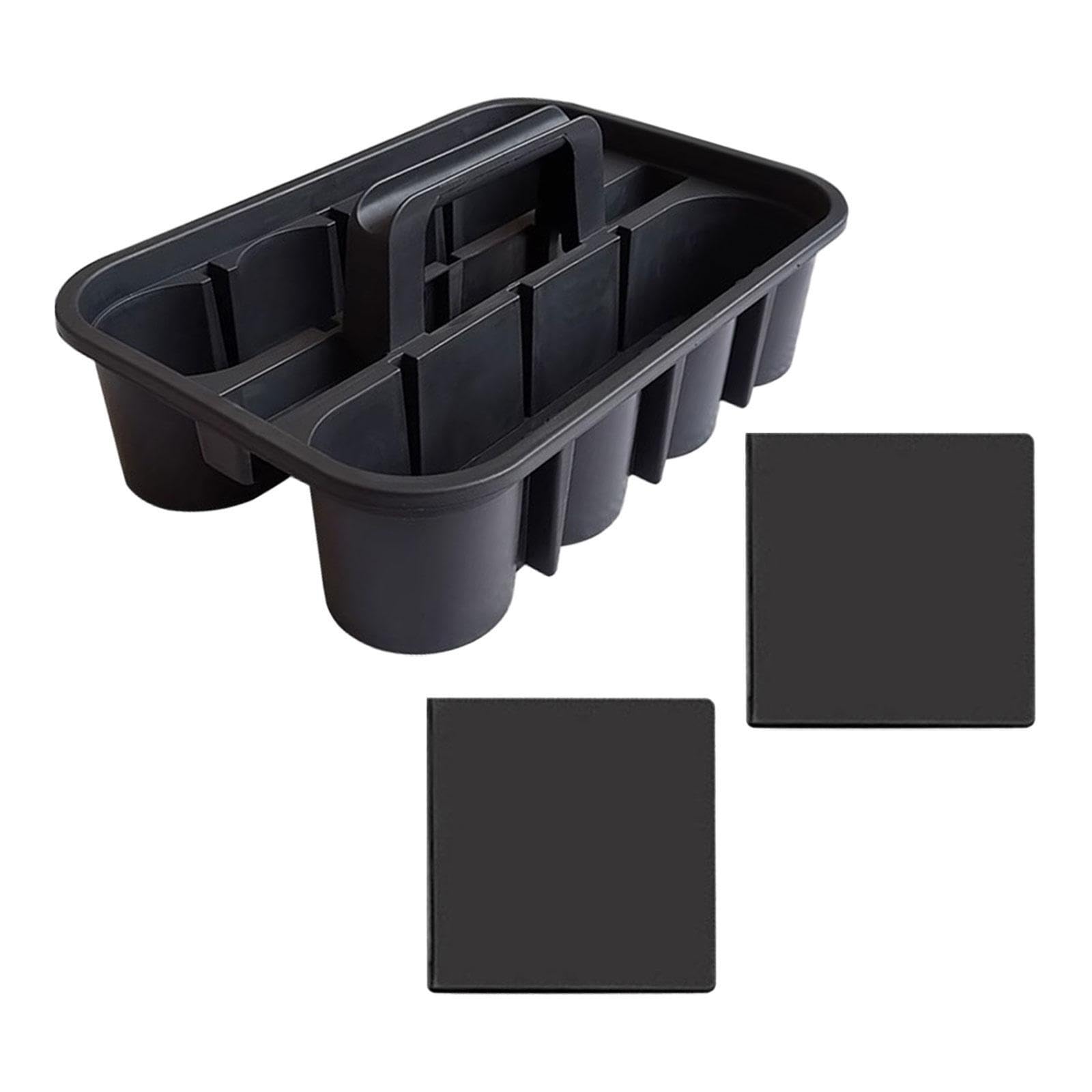 YIXANNX Versatile PP Storage Bins With Adjustable Dividers For Organizing Tools And Essentials Allowing To Categorize And Place Items Conveniently.