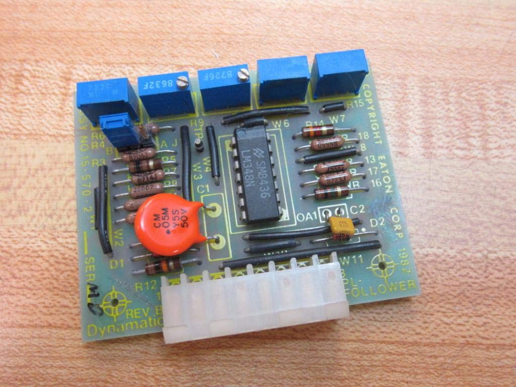 New Eaton Dynamatic 15-570-2 Circuit Board Follower REV A Nib