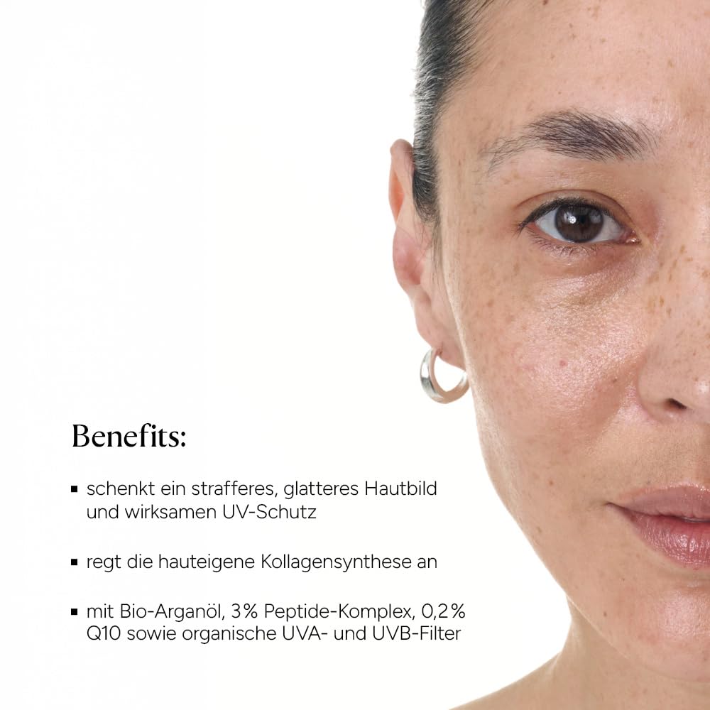 JUNGLÜCK Set Linien & Falten minimieren SPF 50 | Reinigungsöl + Pro-Kollagen Serum + Regenerierende Tagescreme SPF 50 – strafft & schützt vor UV