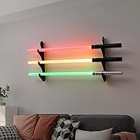 Vista 12 de Soporte para sables de luz - Soporte para sable de luz de plexiglás negro