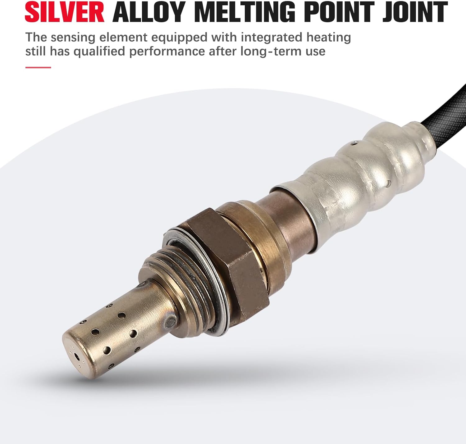 O2 Oxygen Sensor Compatible for Honda Odyssey 2014 2015 2016 2017 3.5L, Downstream Front & Rear, 2-PC Set, Replace# 36532RN0A01