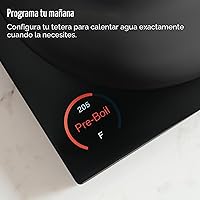 Vista 5 de Fellow Stagg EKG Pro - Hervidor eléctrico de cuello de cisne para café y té, calentamiento rápido, control preciso de temperatura, programación