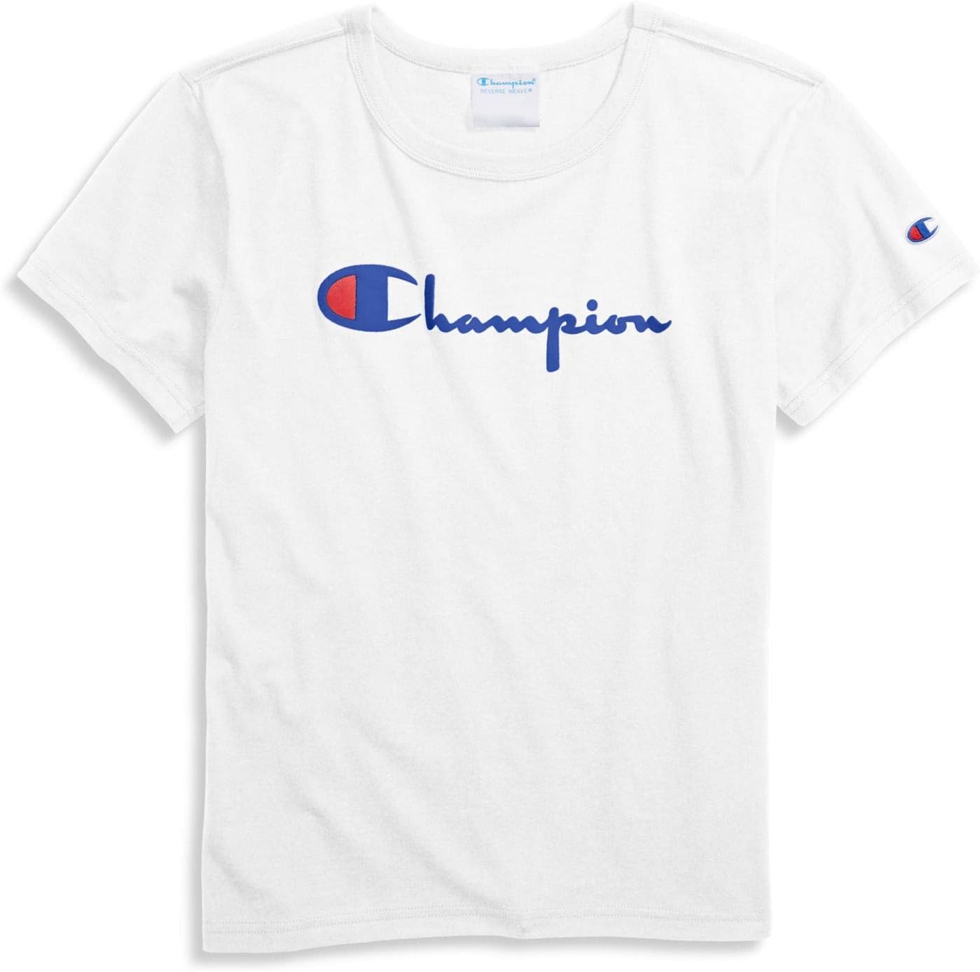 Champion Womens The Original Tee - Direct Flock Script