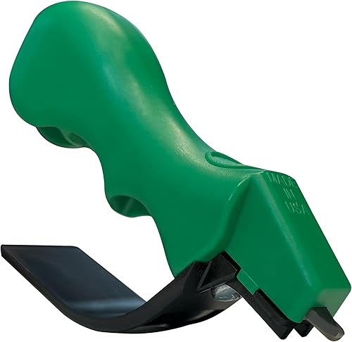 AccuSharp - Herramientas de jardín grandes y afilador de cuchillas para cortacésped, ideal para bucles, podadoras y tijeras, seguro, fácil de usar,