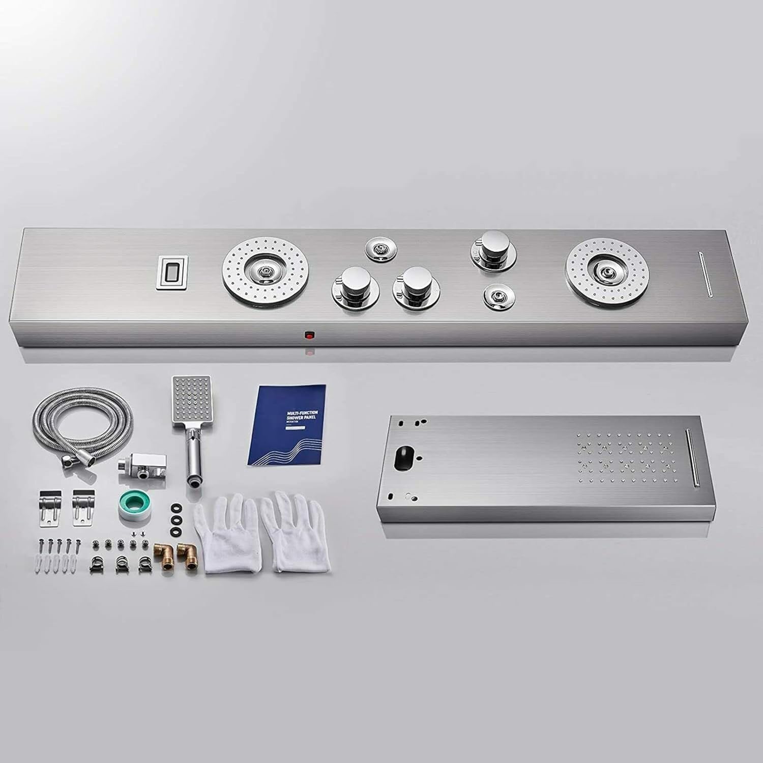 Shower Panel Tower System LED Rainfall Waterfall Bathtub Jet Massage Body