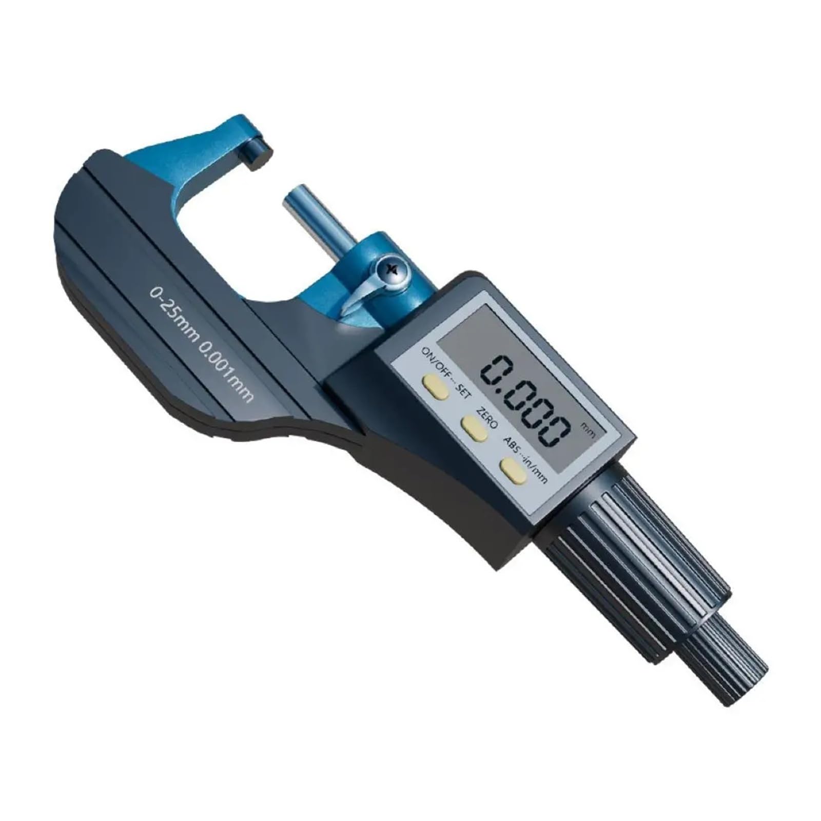 Micrómetro digital exterior de 0-25/25-50/50-75/100 mm, micrómetro electrónico, calibrador digital de 0,001 mm Lecturas precisas(75-100mm)