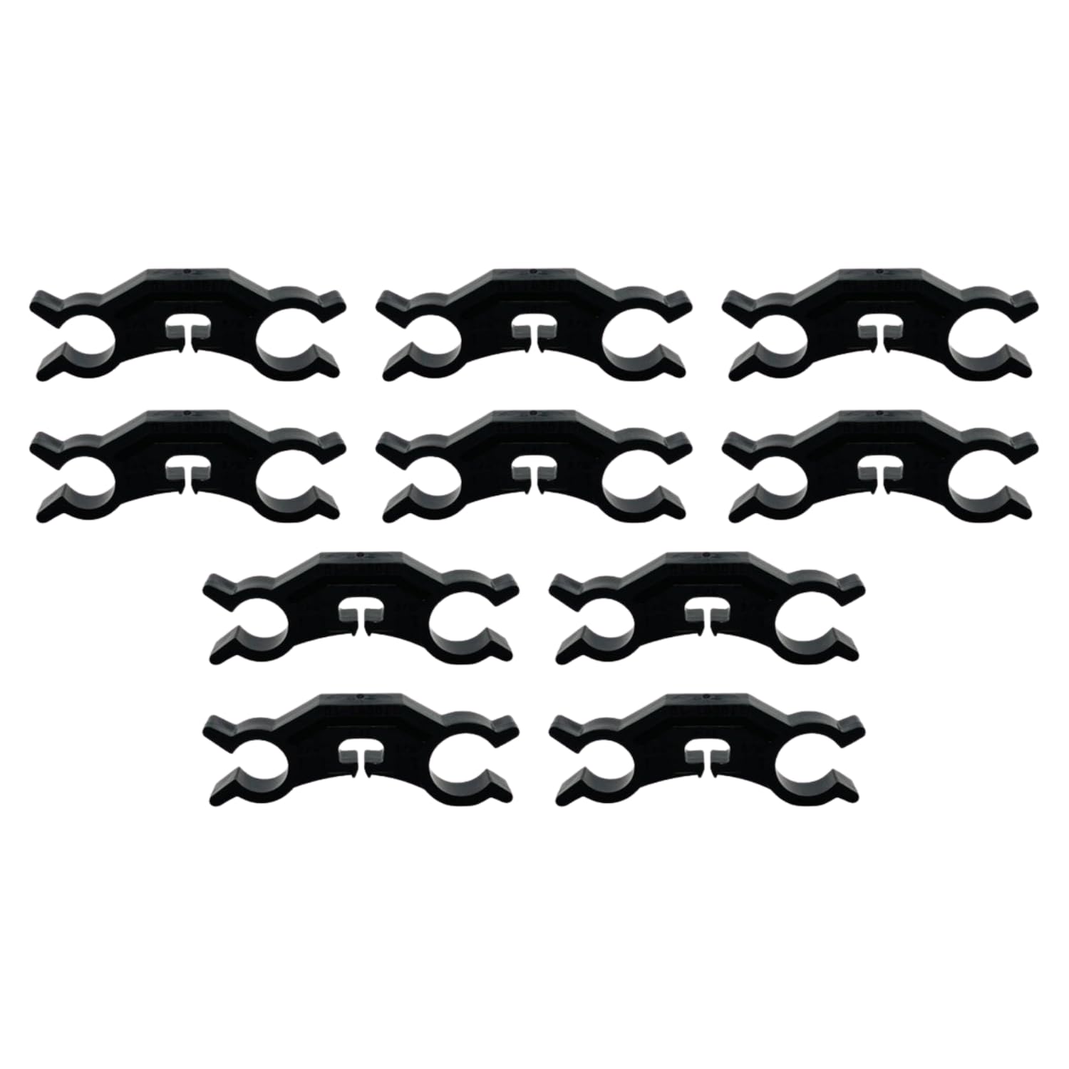 TORQUE 10 PCS 3/8" Standard Air Brake Hose Separator Clamp Replacement for 01-099-001-CBK (TR01099001)