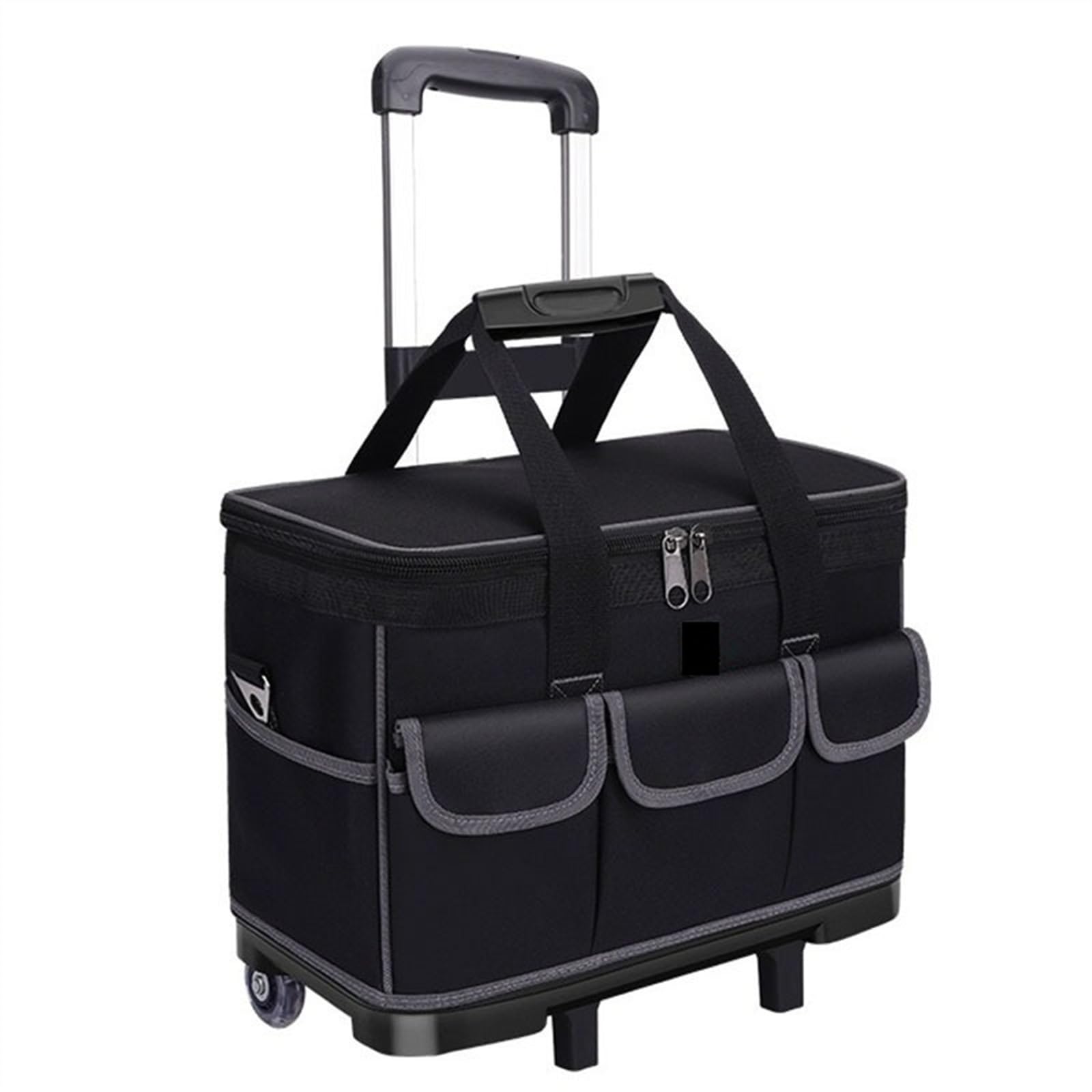 Trolley Tool Bag Storage Bag For Work Tools High Capacity Multifunction Repair Kit Wheeled Organizer Electrician Professional Size